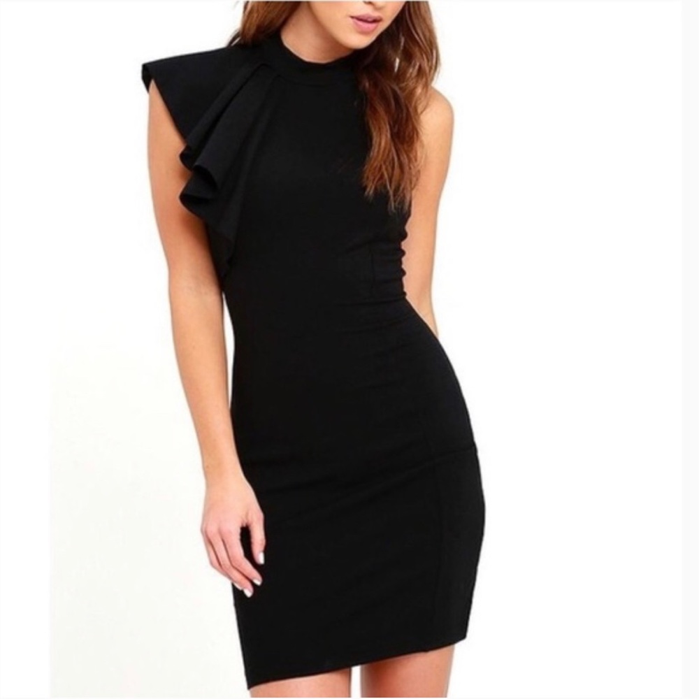 Lulu’s Au Revoir Bodycon Dress - NWT, Size XS